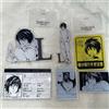 NESSUNA MARCA Death Note Exhibition L Set Carta Profilo Adesivo Calamita Acrilica da Collez...