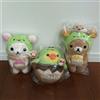 NESSUNA MARCA Nuovo ☆ Rilakkuma Korilakkuma Kitori ☆ Set giocattolo di peluche serpente...