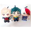 NESSUNA MARCA Set peluche My Hero Academia Chibi Deku Bakugo Todoroki 3 pezzi premio Namco