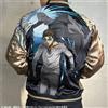 Anima aggrovigliata Tangled Soul x Attack on Titan Giacca Sukajan Reversibile Eren Nero L