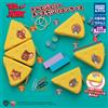 TAKARA TOMY Tom e Jerry custodia in silicone a forma di formaggio set di 6 Ga...