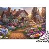 FBFNIOPZUYAw Casa di Campagna Giardino di Fiori Puzzle 1000 Pezzi Puzzle per Adulti Relax Arredo Famiglia 38x26cm/1000pcs