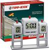 TIPP-KICK Orologio Segnatempo con Visualizzazione dei Goal e Funzione Audio I Tabellone Segnapunti per il Punteggio Attuale e i Tempi di Gioco I Accessori Originali Grigio