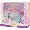 SYLVANIAN FAMILIES Coffret de Jeu - SYLVANIAN FAMILIES - Dressing de Princesse - Carrosse et Fille Lapin Neige