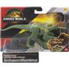 Jurassic World - Figura di dinosauro Archaeornithomimus del pacchetto Rebirth Frenzy, giocattolo autentico, gioco digitale