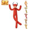 Generic Niu Lai Peluche 28 cm, Pupazzo Divertente, Regalo di Natale e Halloween，A | 5 personaggi da collezionare, arti lunghi e pose buffe, idea regalo originale per amici, adolescenti e fan di Niu Lai