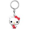 Funko POP! Keychain: Sanrio - Hello Kitty | Gadget Ufficiale Anime - Portachiavi Mini Personaggio per Chiavi, Zaino e Borsa - Pensierino e Regalo per Feste