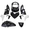 one by Camamoto Kit Carene Complete in Plastica per Honda SH 125/150 (2009-2012) - Set 10 Pezzi in Colore Nero Lucido