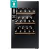 Hisense RW12D4NWG0 - Cantina Vino 30 bottiglie, Monotemperatura, Vetri Anti UV, Ripiani in Legno, Display Touch, Illuminazione Led, Anno 2022