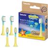 Beurer SC Wavy Soft testine di ricambio per spazzolino elettrico bambini | Setole extra morbide, spazzolini di ricambio per SC 11 & Philips Sonicare spazzolino a ultrasuoni, con adesivi, dai 6 anni