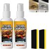 CYUNGLU Grease Killer Spray 2x120 ml, Sgrassatore Cucina per Forno e Grill | Con 2 Spugne, Sgrassatore Spray per Cucina, Piano Cottura e Barbecue, Facile da Usare