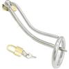 SXJJAR Gabbia per Pene Dilatatore Gabbia di Castità Acciaio Inossidabile Cockcage Cintura di Castità per Uomo Materiale in Acciaio Inossidabile di Alta Qualità Progettato(40mm)