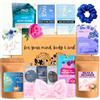 PAMPER ISLAND DELUXE Regalo Donna Compleanno, Set Regalo Donna, Set Bagno Spa, Confezione Relax Compleanno, Pamper Island - Blu/Viola
