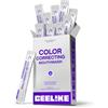 CEELIKE Collutorio Sbiancante in Stick, 20 Pezzi, Collutorio Monodose Senza Alcol con nHAP-Pro, Formula Correttiva del Colore per un Sorriso Più Luminoso