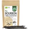 Alpi Nature 5 Bacche di Vaniglia Bourbon Madagascar BIO 15-17cm | Vaniglia Bacche Madagascar Qualità Premium per Dolci, Ideale per Torte, Biscotti, Gelati e Budini