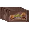Generico 4X Galbusera Sandwich Integrale con Crema Gianduia Nero, Frollini Integrali ai 5 Cereali Farciti, Snack Dolci in Monoporzioni 160g