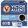 Victor Allen's Coffee Victor Allen Coffee, Donut Shop Single Serve K-cup, 80 Count (Compatible with 2.0 Keurig Brewers)