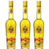 Strega Liquore Strega Alberti | 40° Vol. 1 Litro | Confezione da 3 Bottiglie