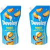 Generic 2X Confezione Per Confezione Per Develey Maionese -60% di Grassi 350g | Salsa Light Cremosa in Pouch Salvaspreco | Maionese con Olio di Girasole | Ideale per Insalate, Panini, Patatine e Piatti Freddi