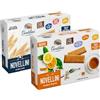 Generico Novellini Bipack per gentilini con: Novellini Classici al Latte e Miele e Novellini agli Agrumi - Assortimento Biscotti da Colazione - Frollini Friabili con Latte, Miele, Arancia e Limone 720g