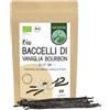 Alpi Nature 20 Bacche di Vaniglia Bourbon Madagascar BIO 15-17cm | Vaniglia Bacche Madagascar Qualità Premium per Dolci, Ideale per Torte, Biscotti, Gelati e Budini