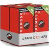 Caffè Vergnano 1882 - Capsule A Modo Mio Compatibili, Cremoso | 128 Capsule - 4 Confezioni da 32 Capsule