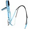 Fenteer Briglie per Cavallo Set Testiera Morso Redini con Imbottitura Antiscivolo Regolabile in PVC con Reggia Resistente Adatto per Maneggio Sessioni di, Array, Color to 2