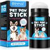 CiAIplw Crema Polpastrelli Cane, Balsamo in Stick Zampe e Naso Cane | Idratante, Protettiva e Lenitiva per Uso Quotidiano con Burro di Karitè Ideale in Estate ed Inverno,75g