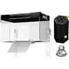 Generic Piattaforma Basking per Tartarughe da Posizionare Sopra l'Acquario Topper | Basking vasca per tartarughe acquatiche adatta a soggiorno, balcone e ristorant