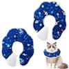 Fyhqwf 2 Pezzi Collare Elisabettiano Gatto Morbido - Collare Di Recupero Per Gatti | Adatto Gatti E Cani Di Piccola Taglia, Adatto Per Il Recupero Postoperatorio (16-23 Cm)