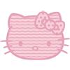 CERDÁ LIFE'S LITTLE MOMENTS Ciao Kitty - Ciotola antiscivolo pieghevole e portatile per animali domestici, ideale per viaggi, passeggiate e alimentazione quotidiana