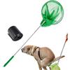 Generic Paletta raccogli escrementi per animali domestici, retrattile, con 30 sacchetti per animali domestici, telescopico per lettiera, per marciapiedi, parco, viaggi, casa, campeggio, escursionismo, picnic