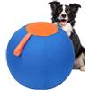 Generic Palla da pastore per cani, 45 cm, giocattolo interattivo resistente agli | Grande palla da pastore del cane con progettazione gonfiabile resistente allo strappo, giocattolo interattivo di