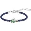 Lacoste Bracciale per bambini Cutie Croc decorato con coccodrillo in metallo