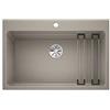BLANCO ETAGON 8 525184 Lavello da Cucina in Granito per Basi di Lavello con Larghezza di 80 cm, SILGRANIT, Marrone