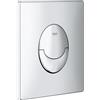 GROHE Skate Air Placca di comando per cassette di scarico a scomparsa, facile da installare, Cromo, 38505000