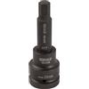 KS Tools 450.0463 Bussola per Avvitatori ad Impulsi per Viti a Esagono Incassato, Lunga, 22 mm, 3/4