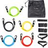 HMS Set elastici 5 pz in lattice con borsa in rete Hms