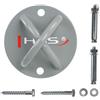 HMS Supporto per muro o parete da suspension trainers e TRX