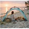 Nils Camp Tenda da spiaggia a montaggio rapido 210 x 145 cm