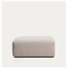 La Forma Pouf Blok in ciniglia beige 90x104 cm FSC Mix Credit