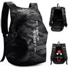 HYC00 Zaino Moto Impermeabile Uomo Donna, Riflettente Zaino per Casco Moto | Zaino Porta Casco da Moto Zaini da Viaggio Zainetto da Ciclismo Grand Zaini da Hiking per Outdoor Campeggio,C-Nero Mimetico