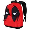 KARACTERMANIA Marvel Deadpool Mask-Zaino HS FAN 3.0, Rosso 31 x 41 cm, Capacità 22 L
