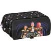Safta K-POP DEMON HUNTERS SOUND - Astuccio triplo grande, astuccio per bambini, 21,5 x 8 x 10 cm