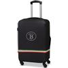 BERTOO Copribagagli Italia, nero, XL-XXL, protezione elastica per bagagli per grandi borse a scacchi, 71-75 cm, lavabile, antigraffio