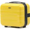 CRUW Beauty Case Rigido 12 Bagaglio a Mano, Custodia Cosmetici Leggera in Polipropilene Resistente, Borsa Sotto Sedile Gratis per Ryanair, Wizz, easyJet e altre compagnie