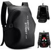 HYC00 Zaino Moto Impermeabile Uomo Donna, Riflettente Zaino per Casco Moto | Leggero Zaino Porta Casco da Moto Zaini da Viaggio Zainetto da Ciclismo Grand Zaini da Hiking per Outdoor Campeggio,B-Nero