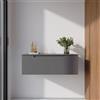 Parama Cassettone scorrevole 100cm grigio opaco chiusura soft-close | Bako