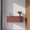 Parama Cassettone scorrevole 90cm terracotta opaco chiusura soft-close | Bako