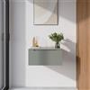 Parama Cassettone scorrevole 70cm smoke green opaco chiusura soft-close | Bako